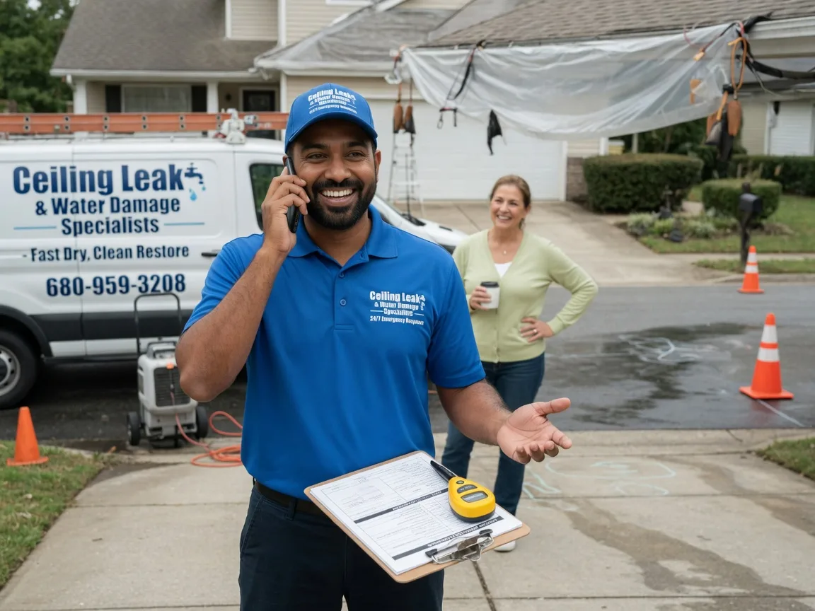 Ceiling Leak Cleanup Ogden, UT FAQs